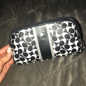 Coach small make up bag